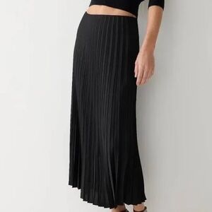 J. Crew Black Maxi Skirt